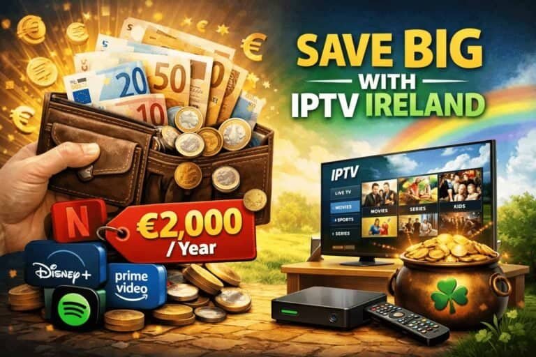 IPTV Ireland replacing Netflix Disney Plus Sky streaming subscriptions saving Irish households money in 2026 by RoyalVilla.ie