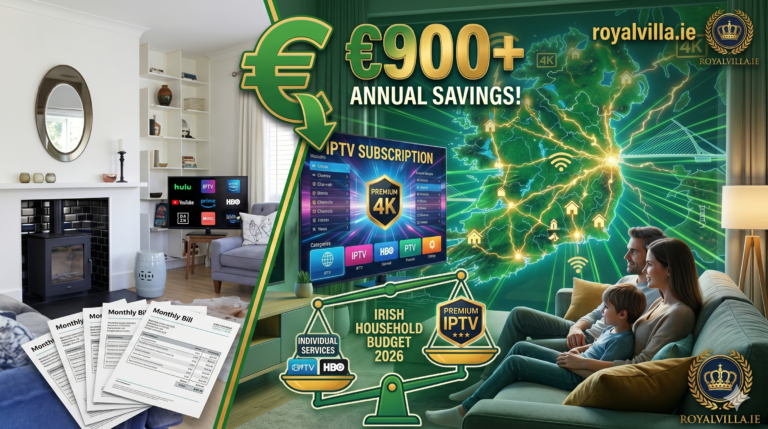 IPTV subscription savings comparison Sky Ireland vs RoyalVilla.ie for Irish households in 2026
